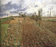 Camille Pissarro Farmland china oil painting reproduction